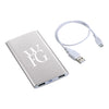 WFG Silver 4,000mAh Sleek Power Bank