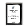 Classic Color Sublimated Plaque on Black Marble Board