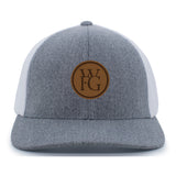 Pacific Headwear Heathered Trucker Cap