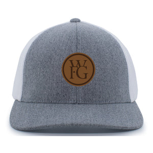 Pacific Headwear Heathered Trucker Cap