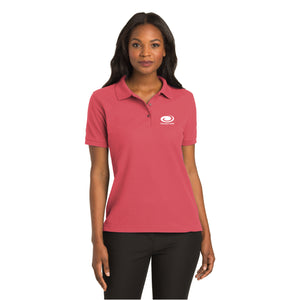 Shi Champions Ladies' Silk Touch Polo Hibiscus