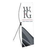EZ Up Indoor Banner and Stand