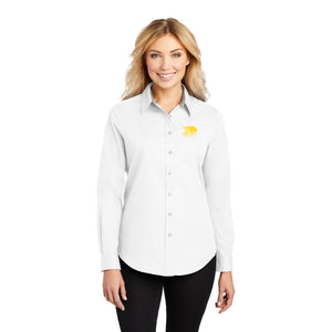 Trainer Ladies Port Authority Long Sleeve Easy Care Shirt
